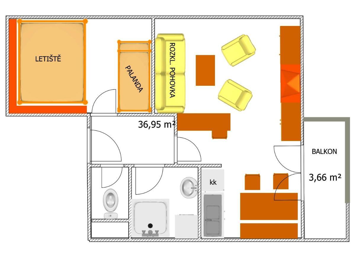 Apartmán 6 u sjezdovek Rokytnice nad Jizerou Exterior foto
